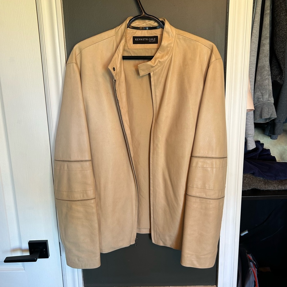 Kenneth Cole leather jacket